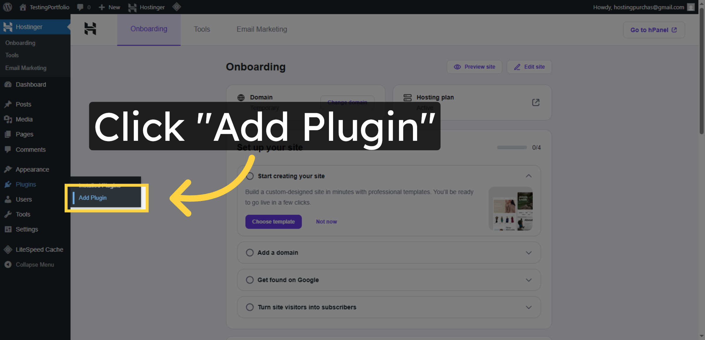 Access Plugin Installation