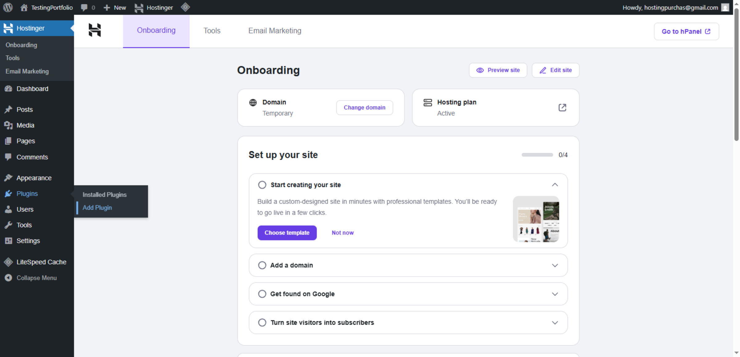 Switch to Target Website