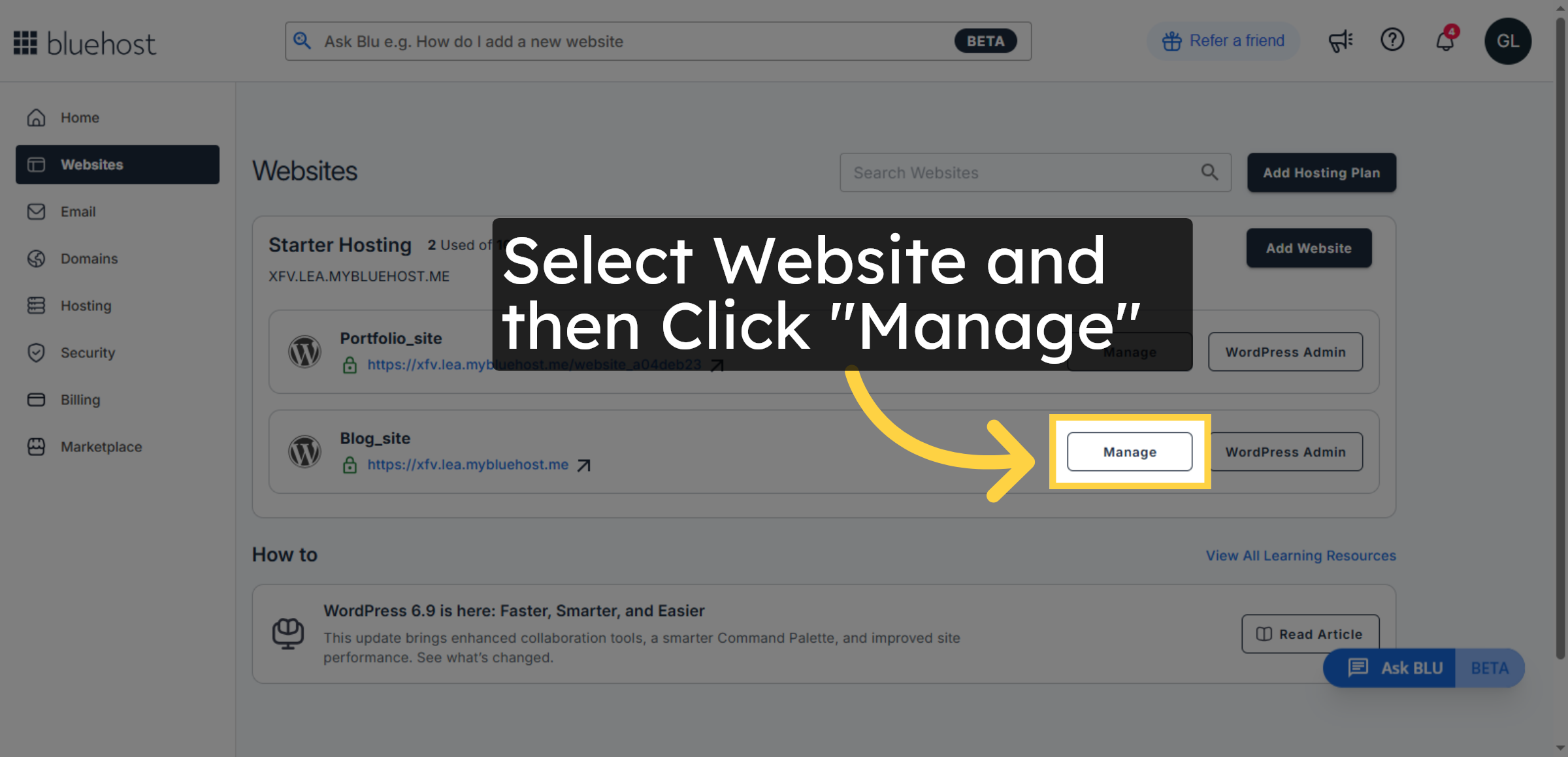 Open Website Management
