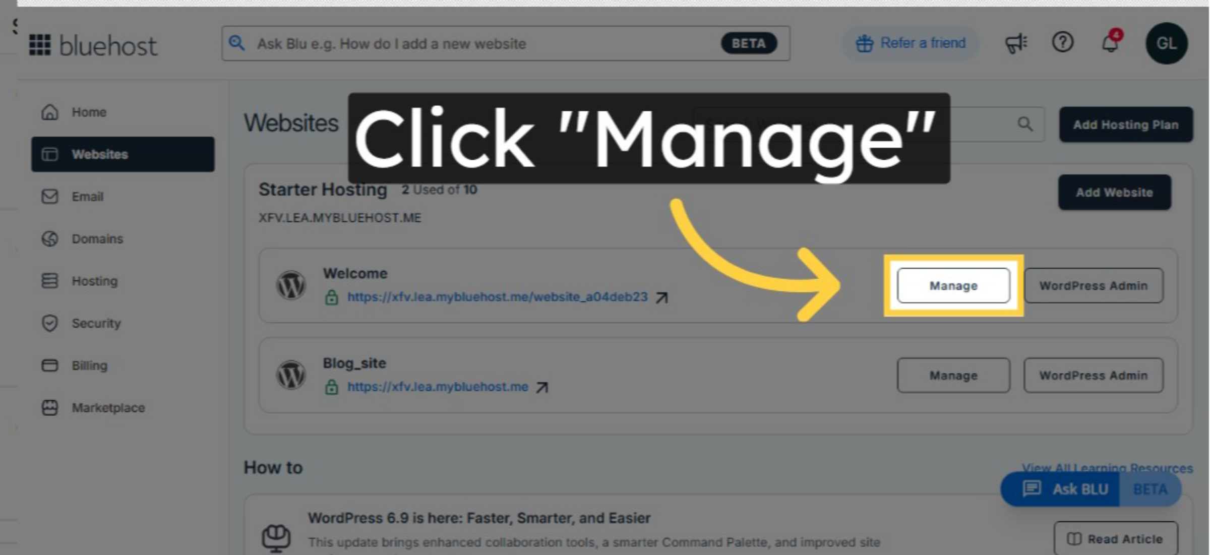 Access Site Management