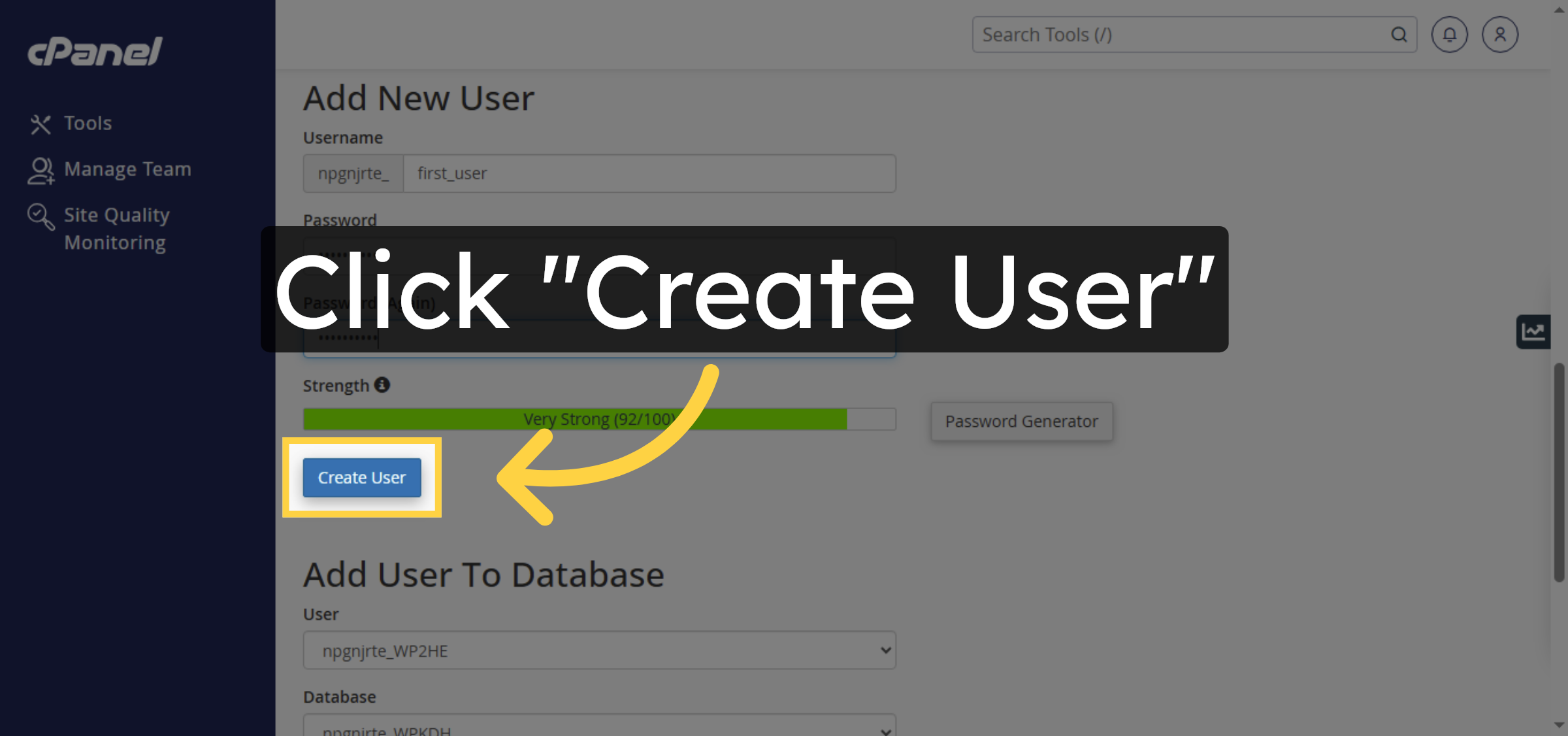 Return to Database Overview