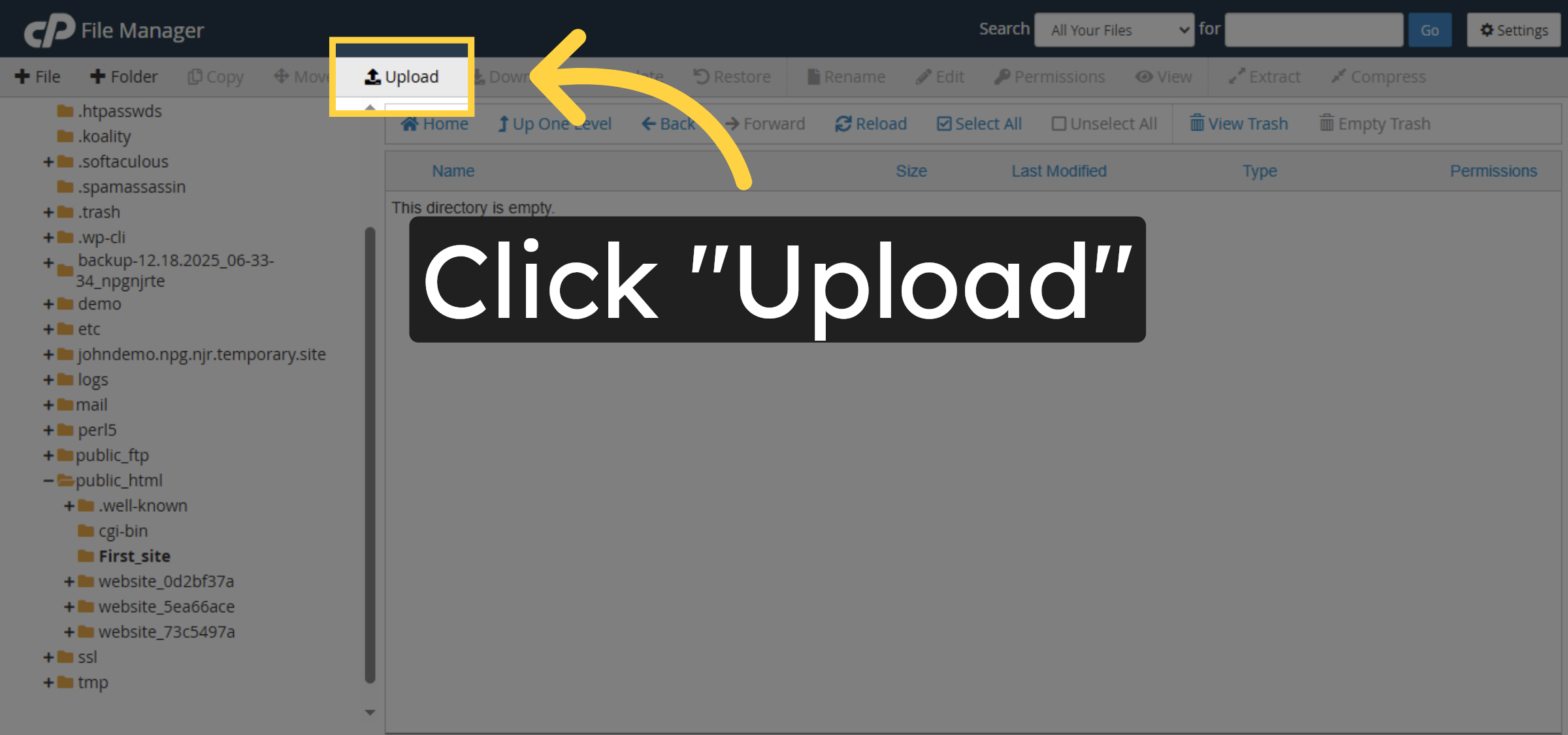 Select File to Upload