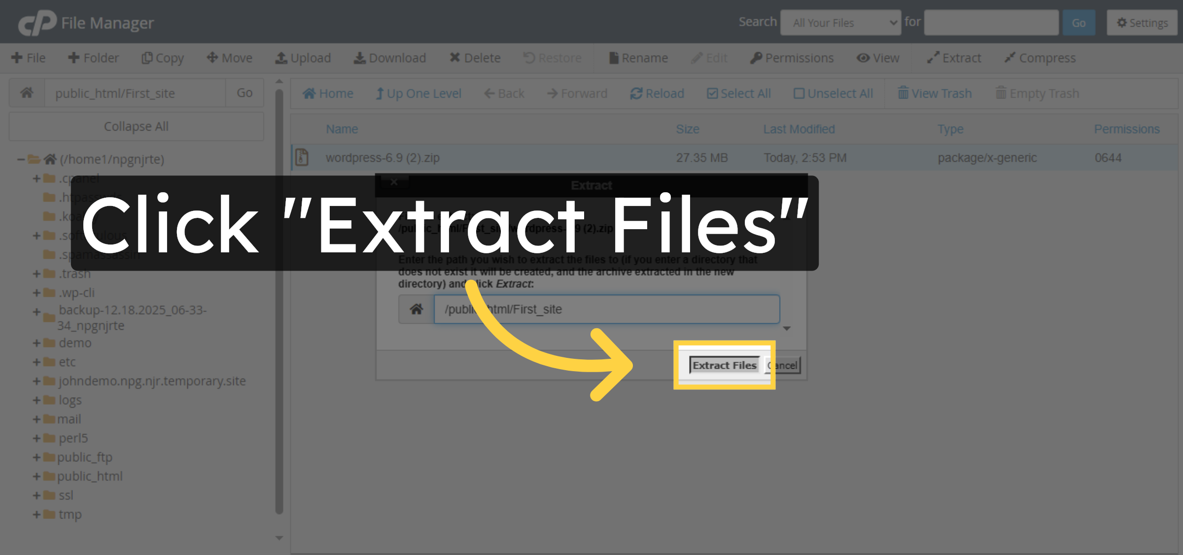 Close Extraction Window