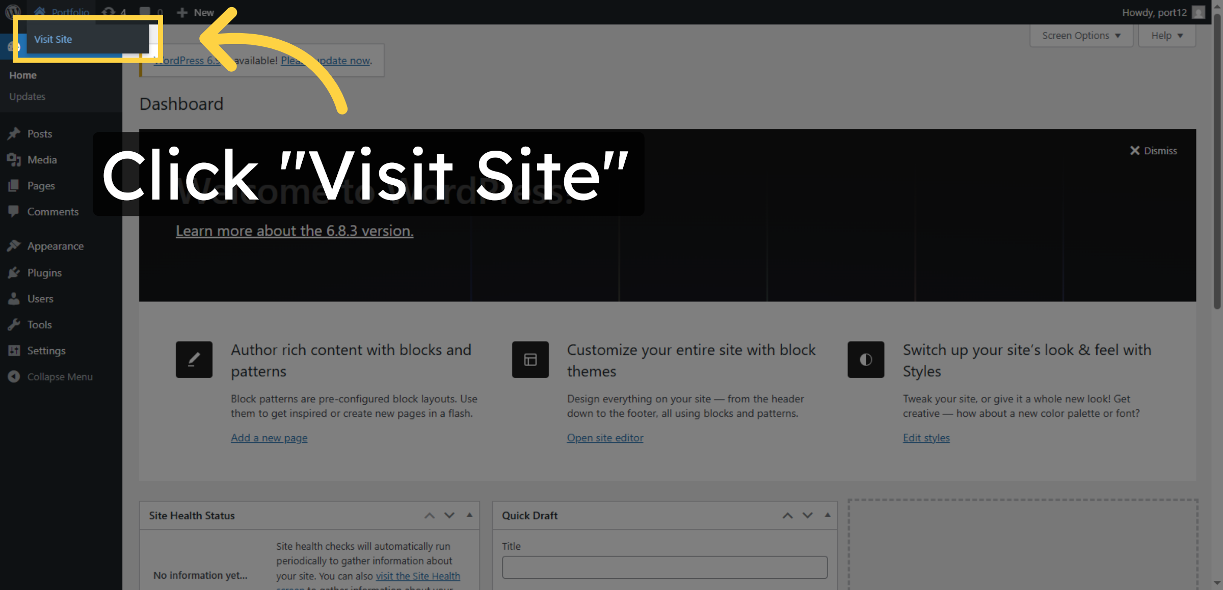 Visit WordPress Site