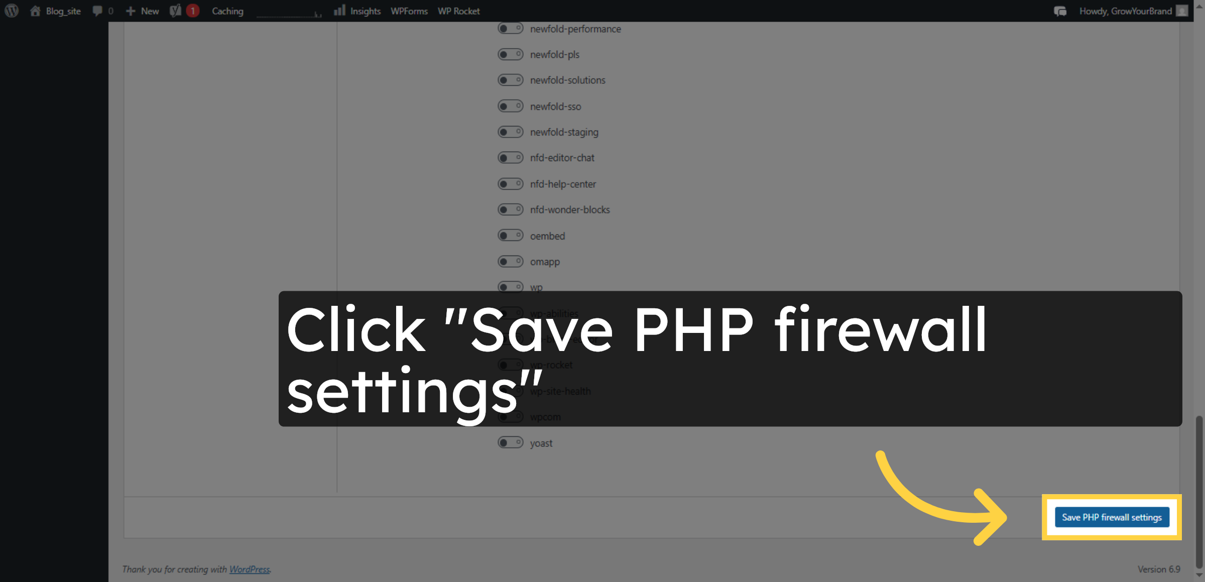 Save WP REST API Settings