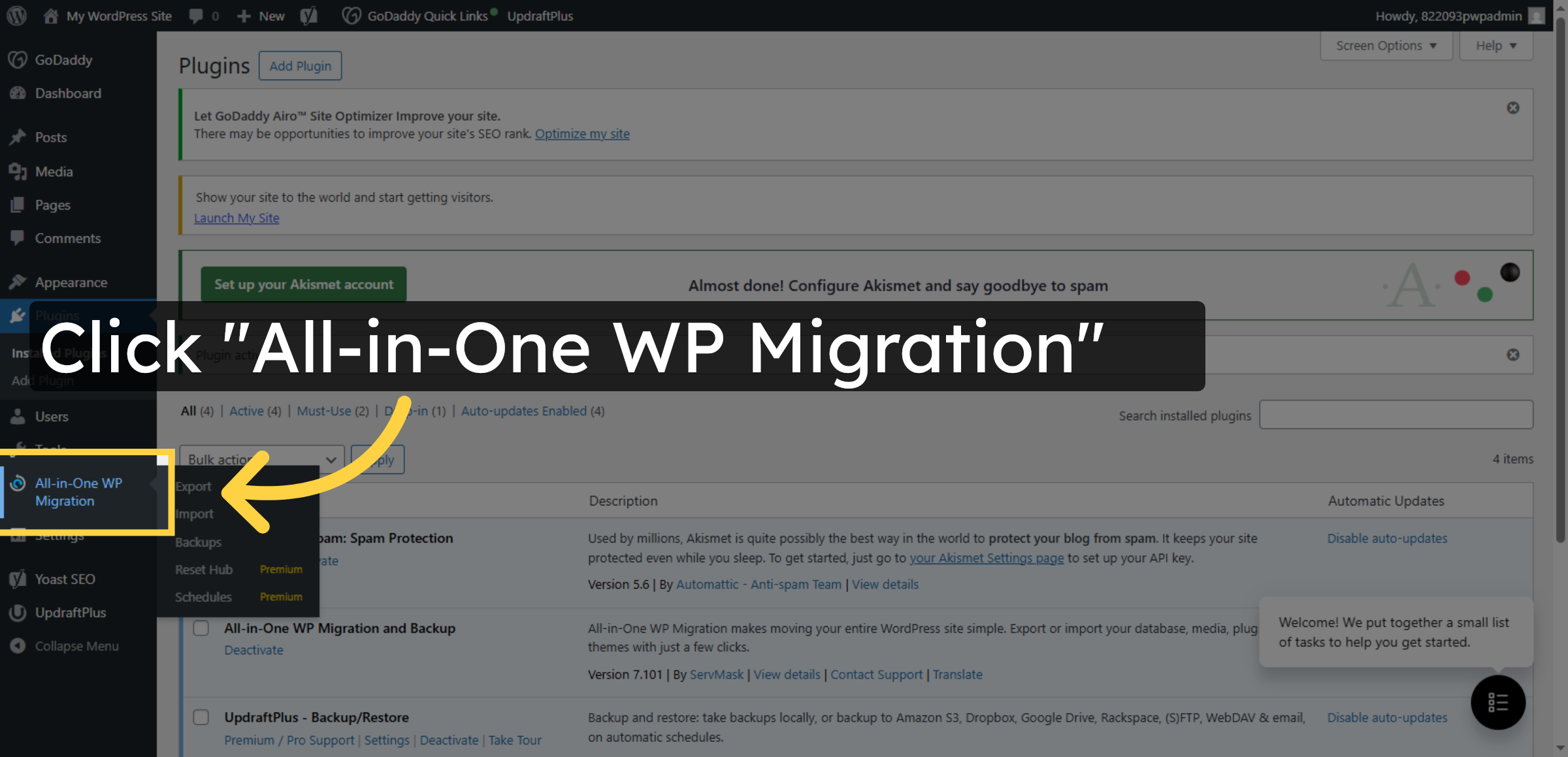 Open Migration Plugin
