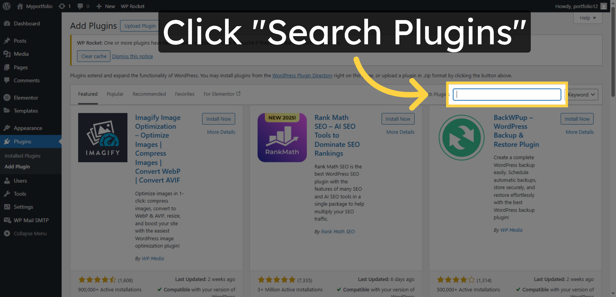 Access Plugin Search