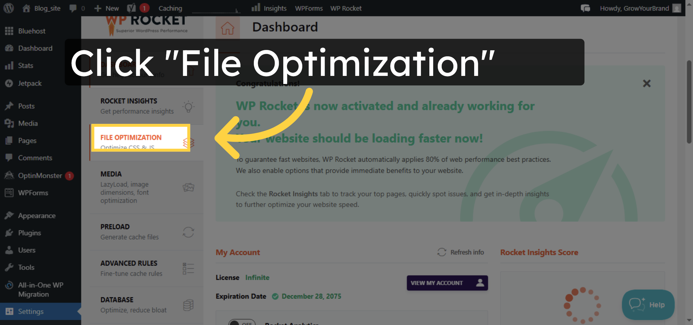 Access File Optimization