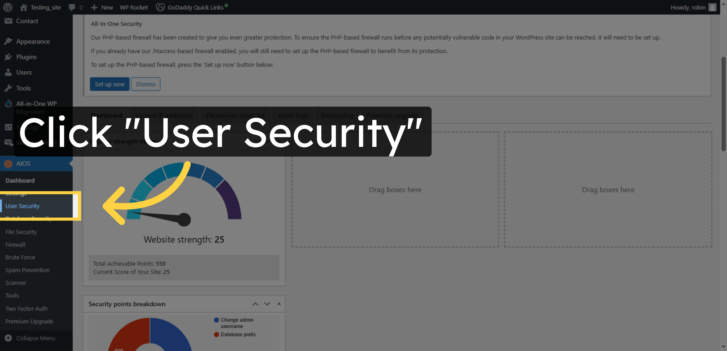 Access User Security