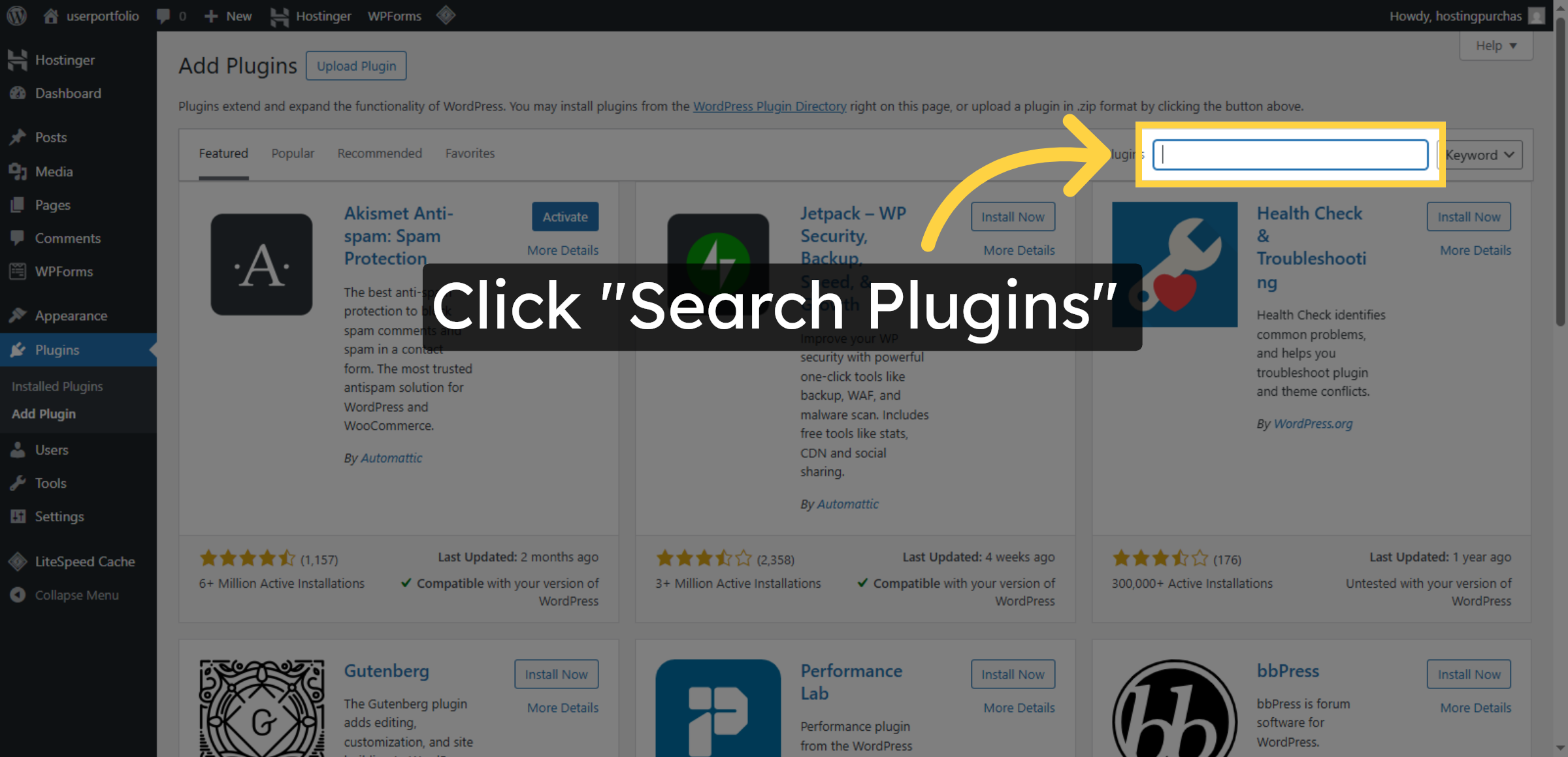 Open Search Plugins