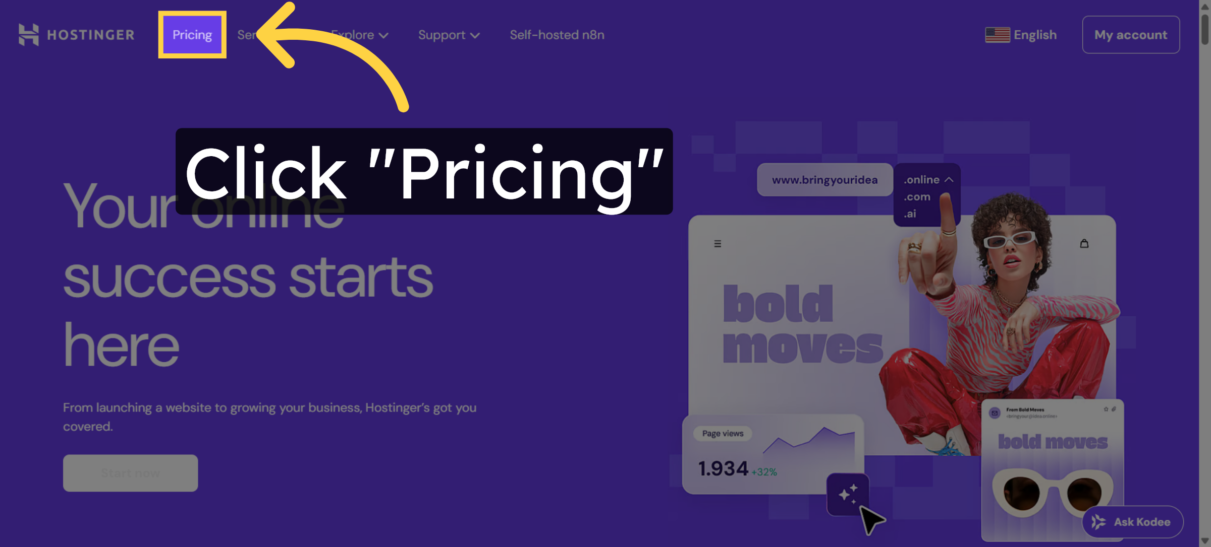Access Pricing Page