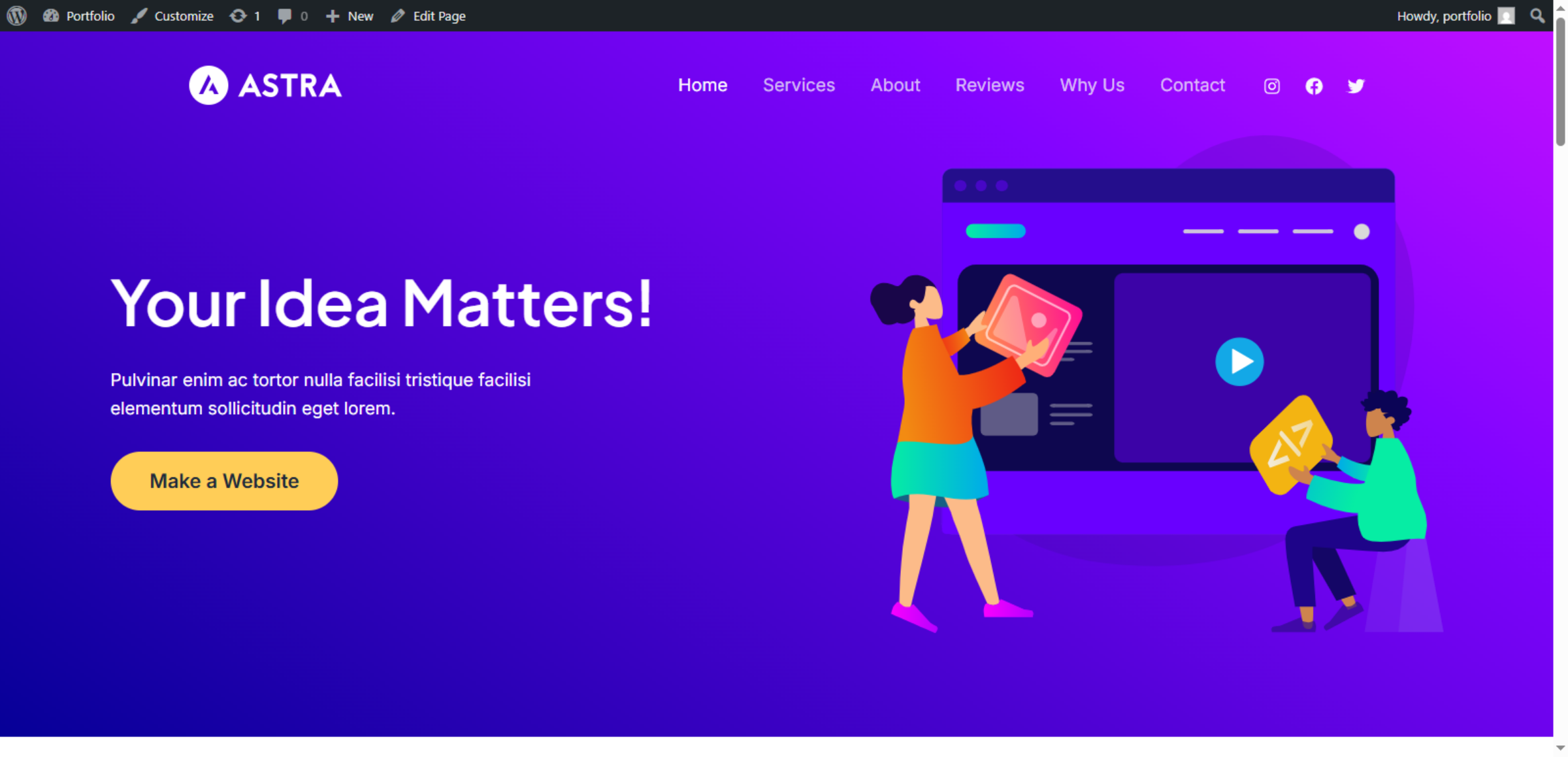 Access Website Builder