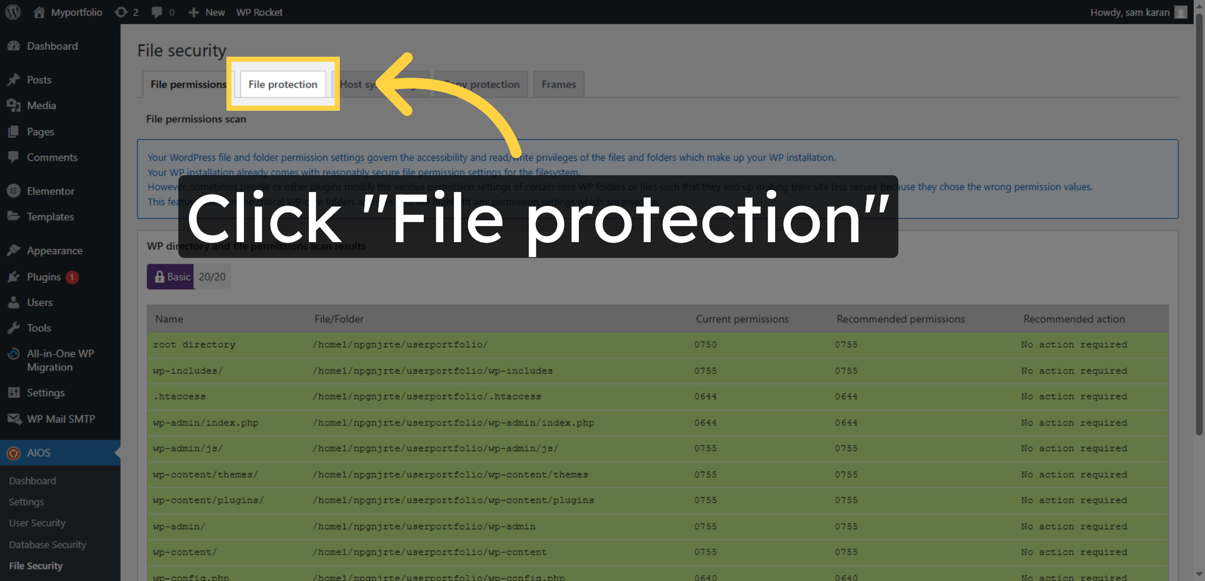 Open File Protection
