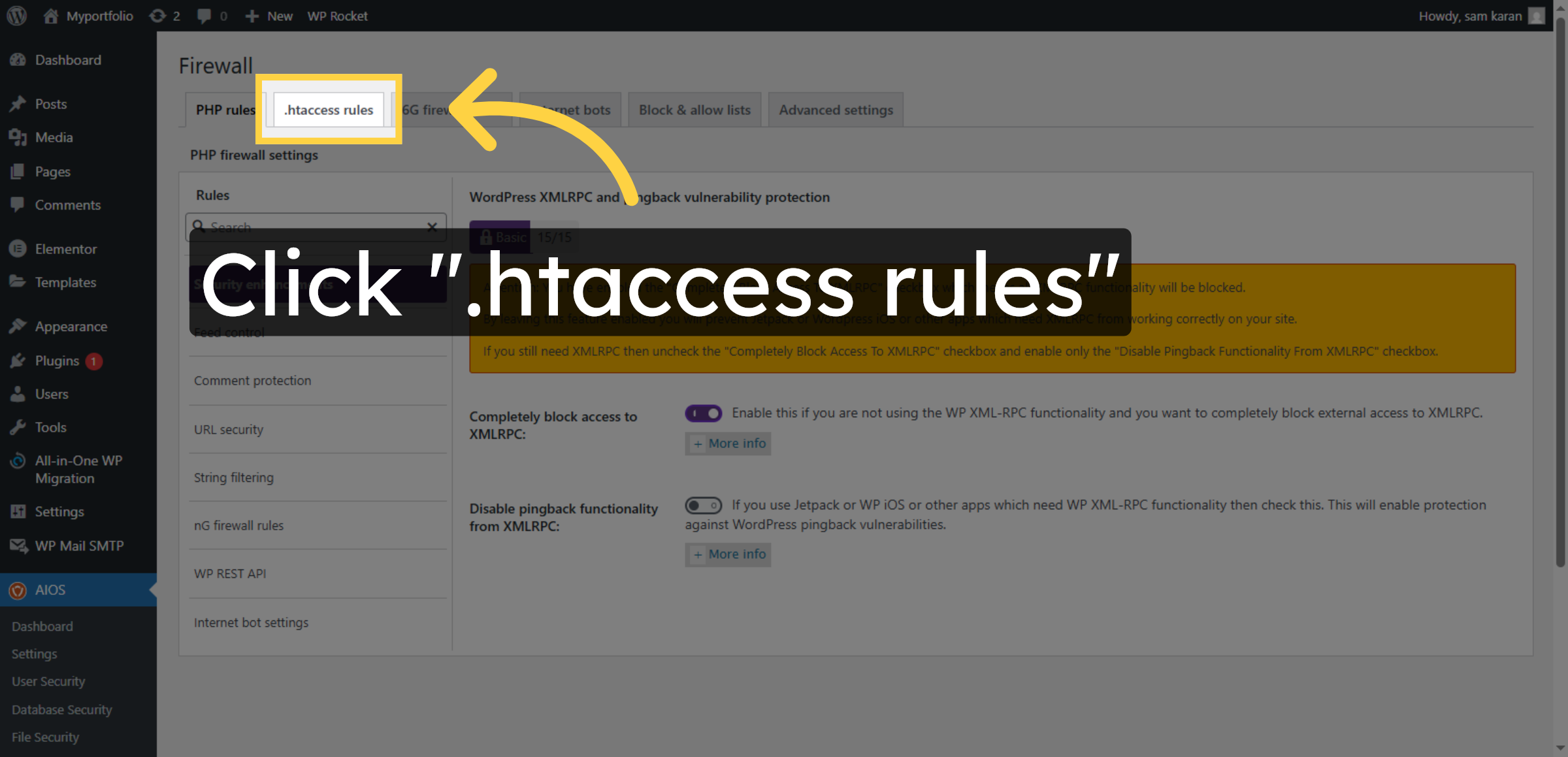 Open .htaccess Rules