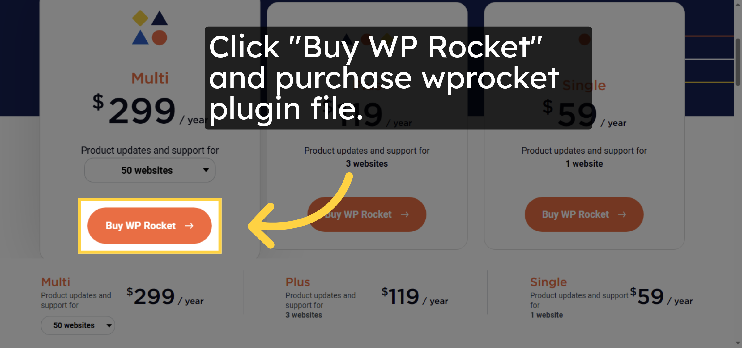 Purchase WP Rocket