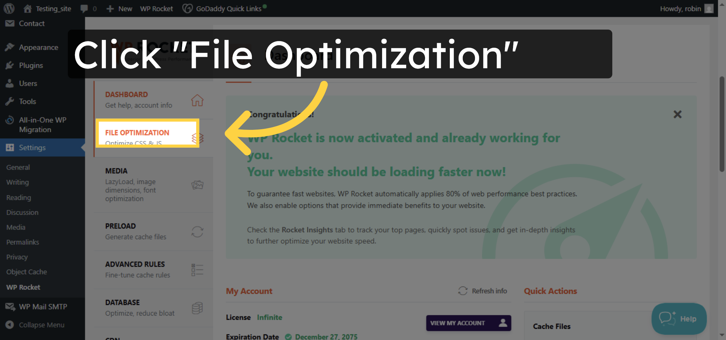 Access File Optimization