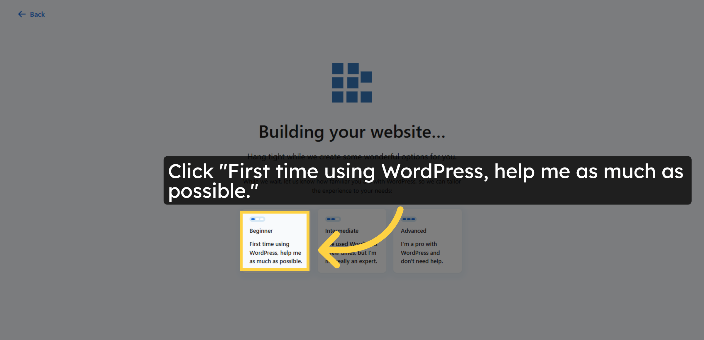 Select Help Preference