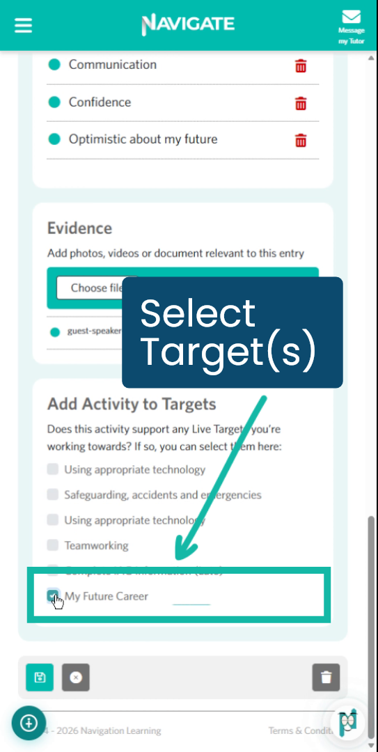 Add to Target