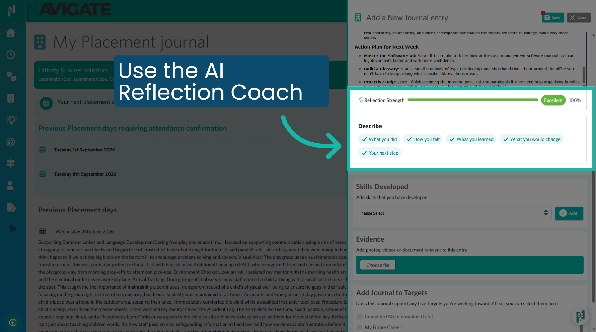 Use the AI Reflection Coach