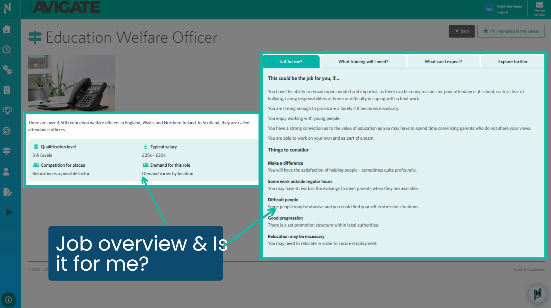 Job overview & Is it for me?
