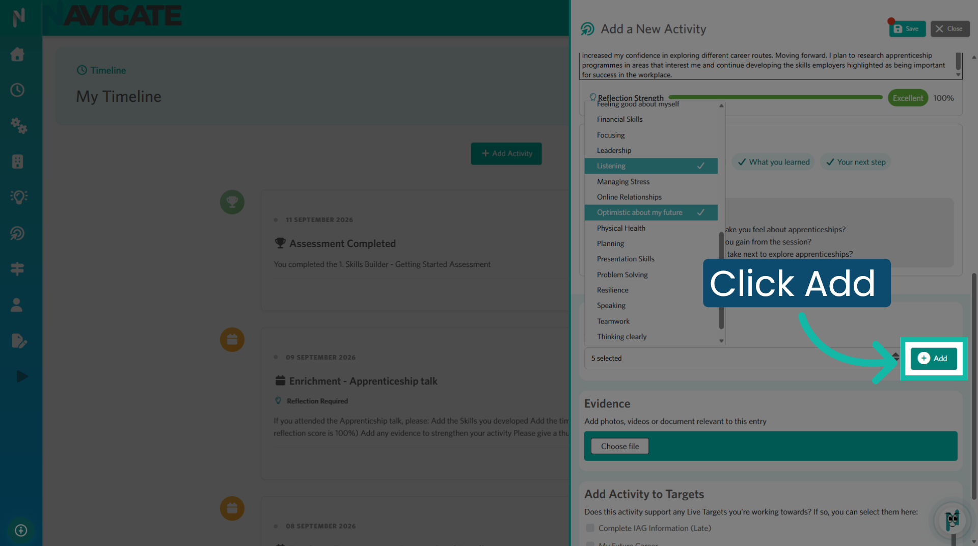 Click 'Add'