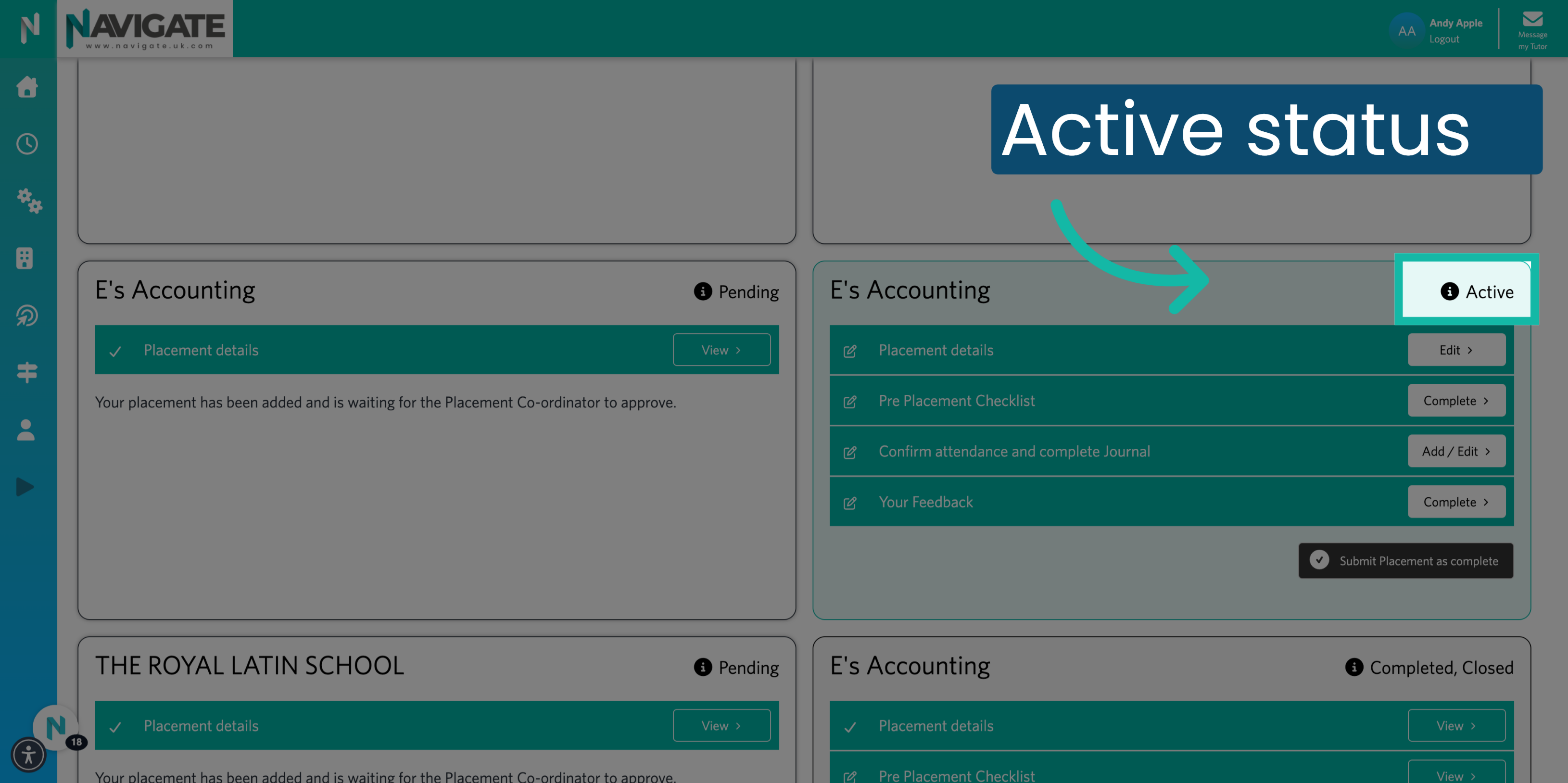 Active Status