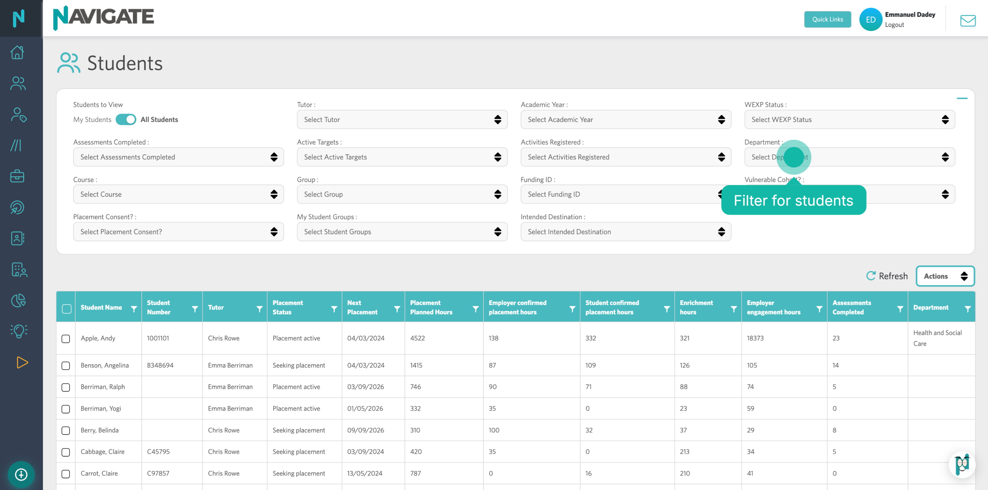 Filter For Students