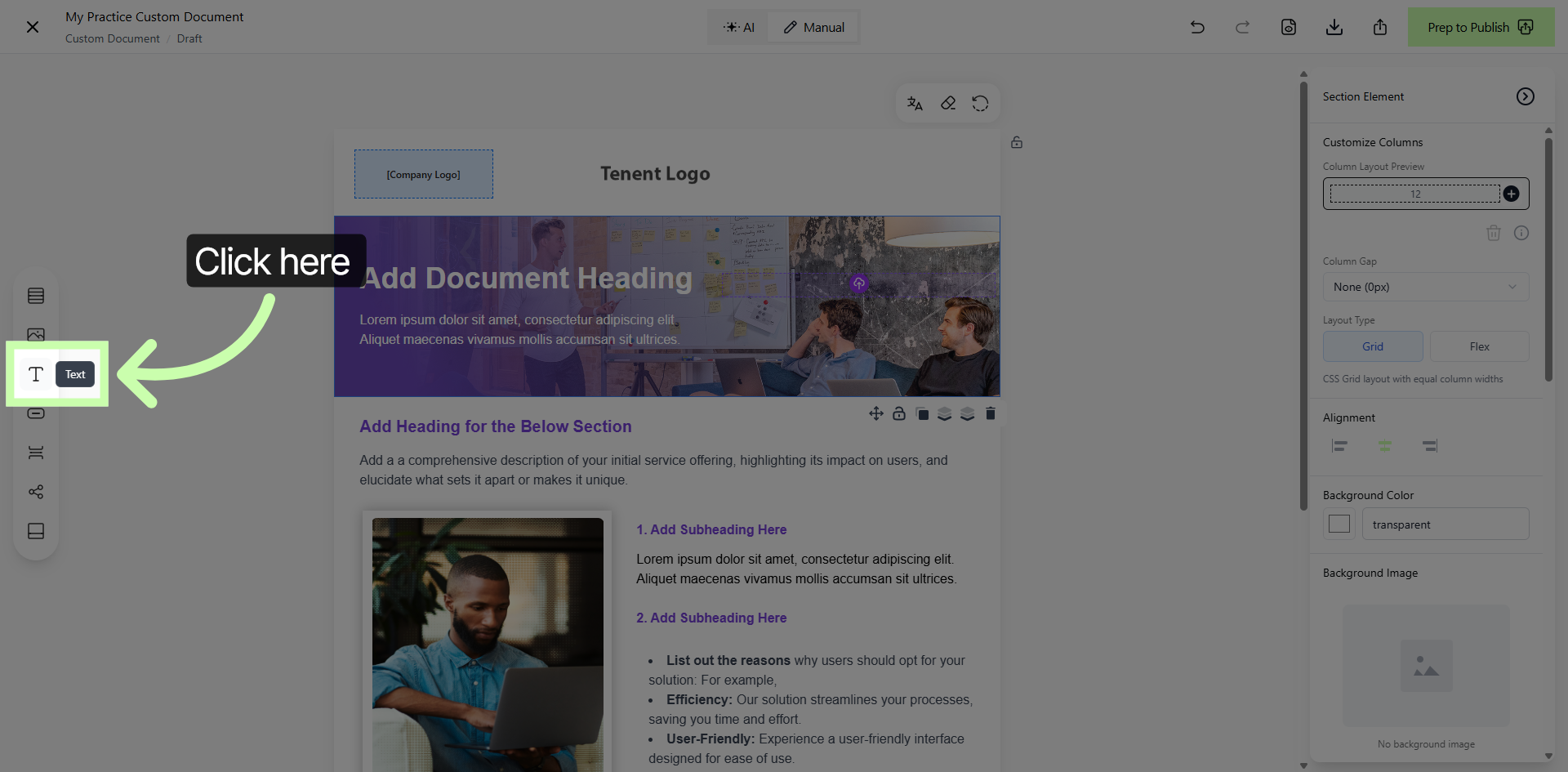 Add Additional Elements