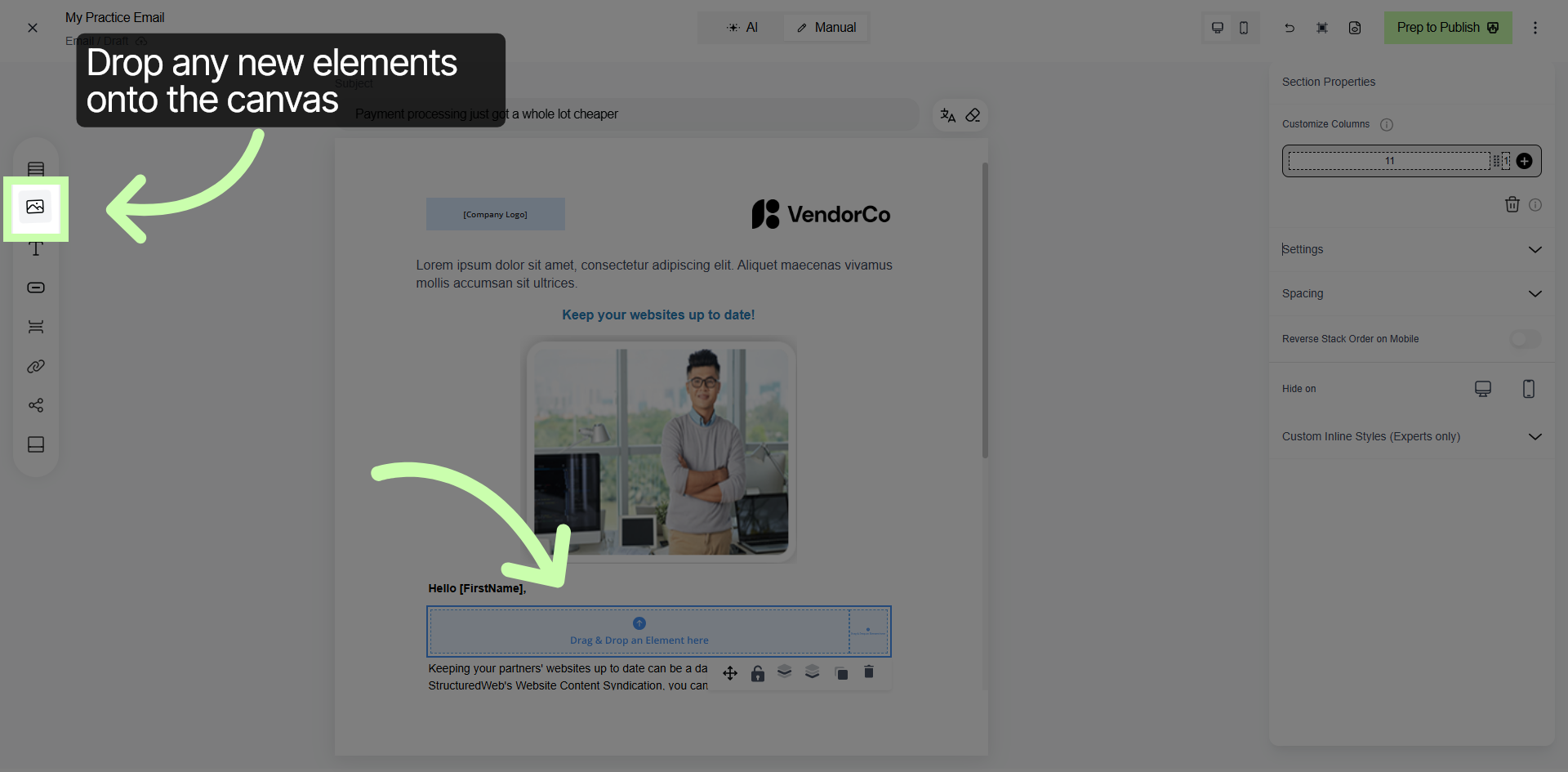 Expand Content Sections