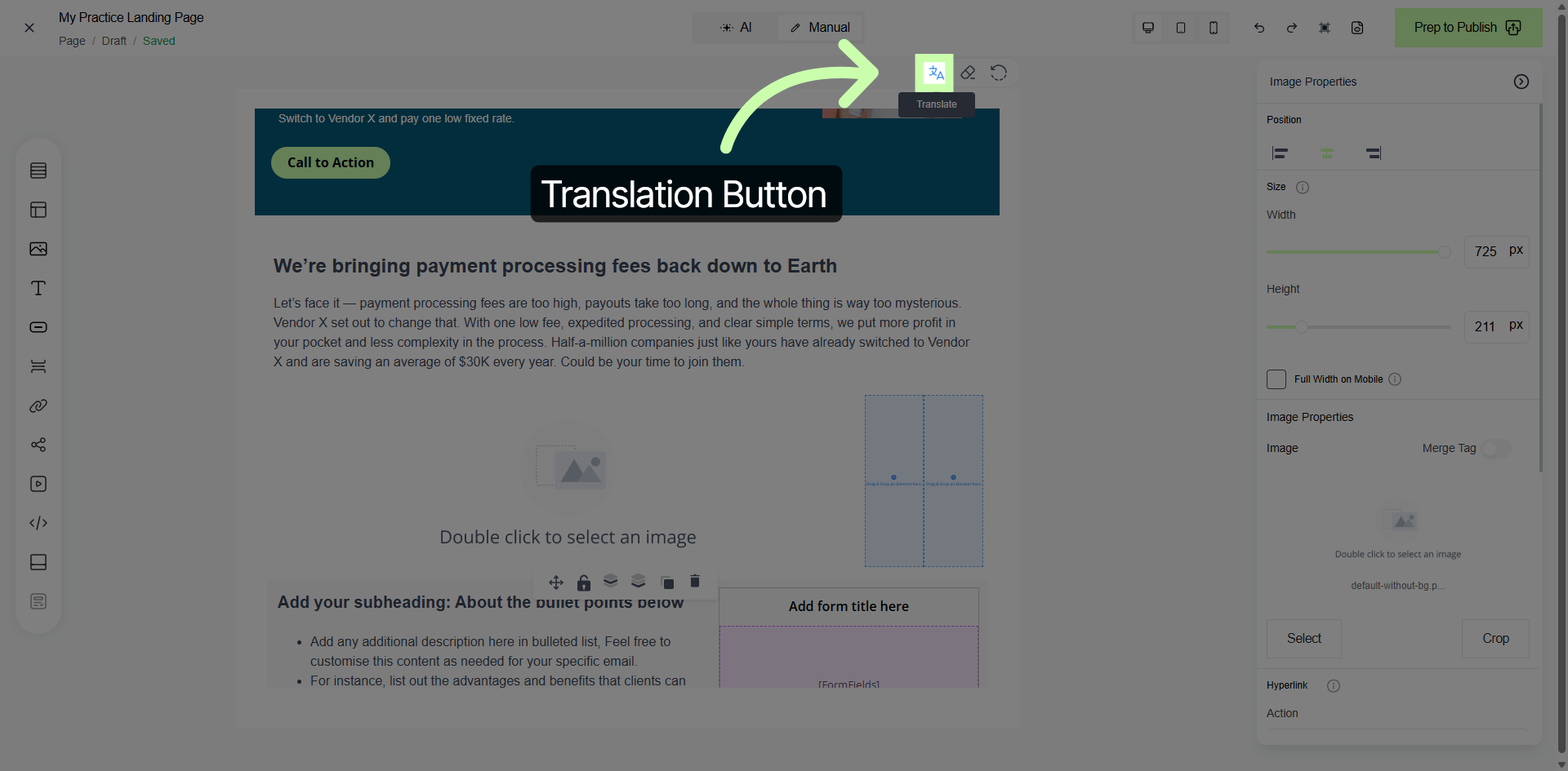Translation Feature