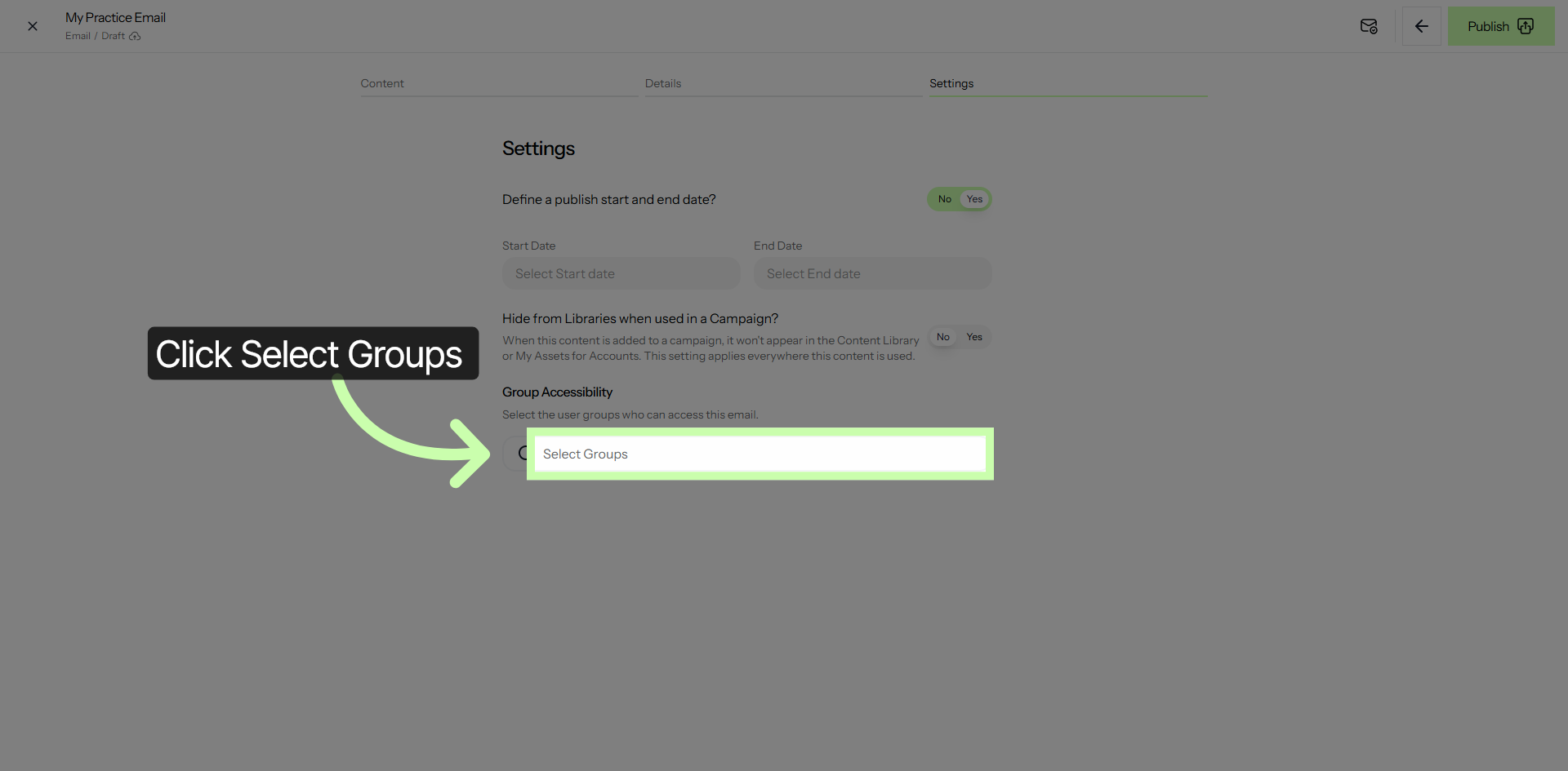 Open Group Selection