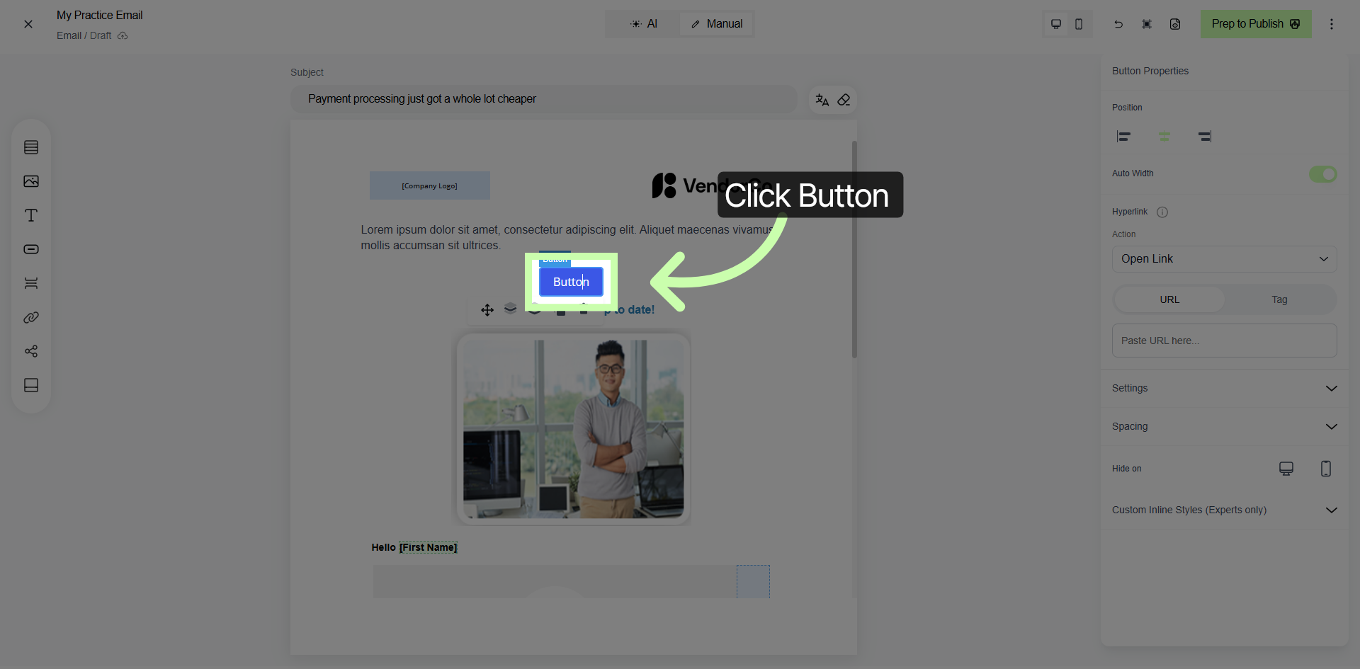 Add Button Element