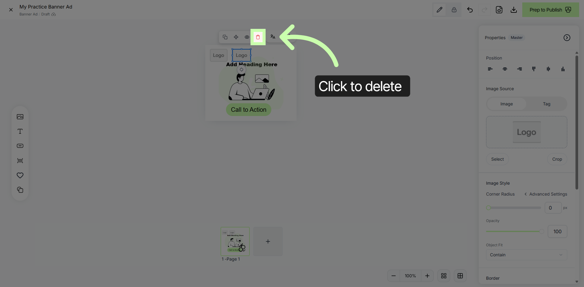 Open Design Settings
