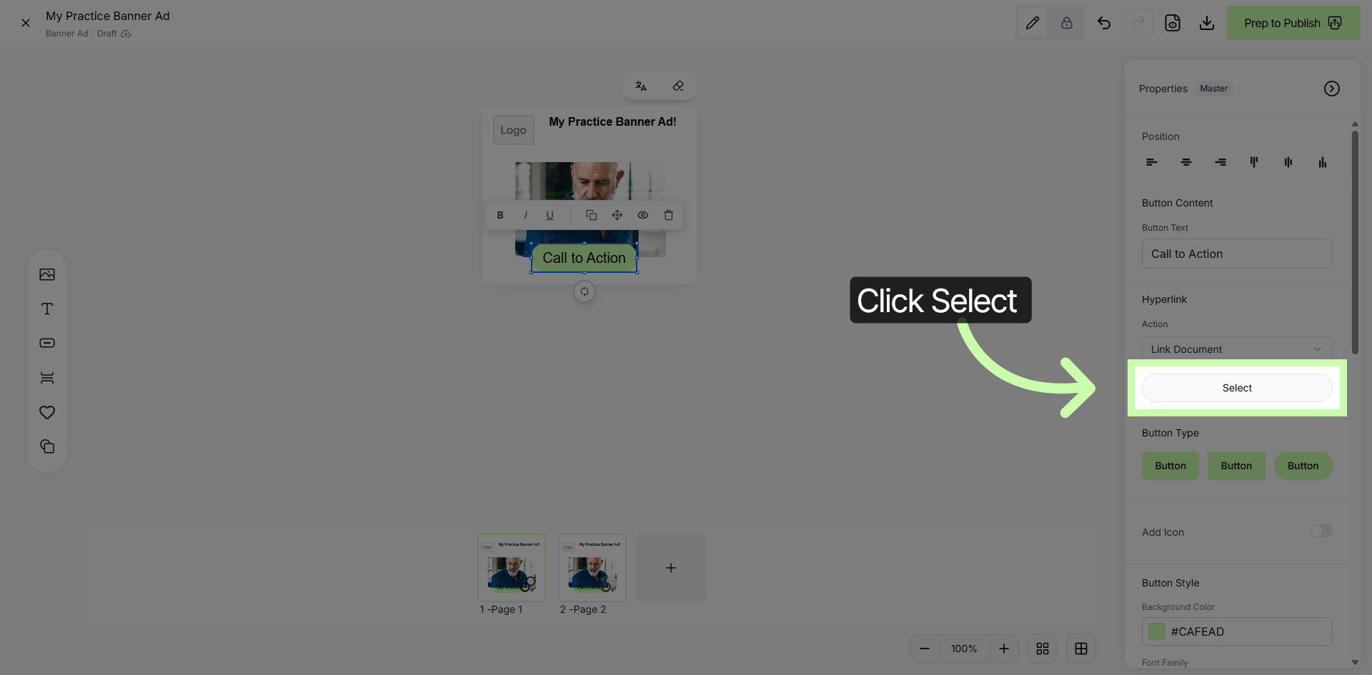Hyperlink Actions