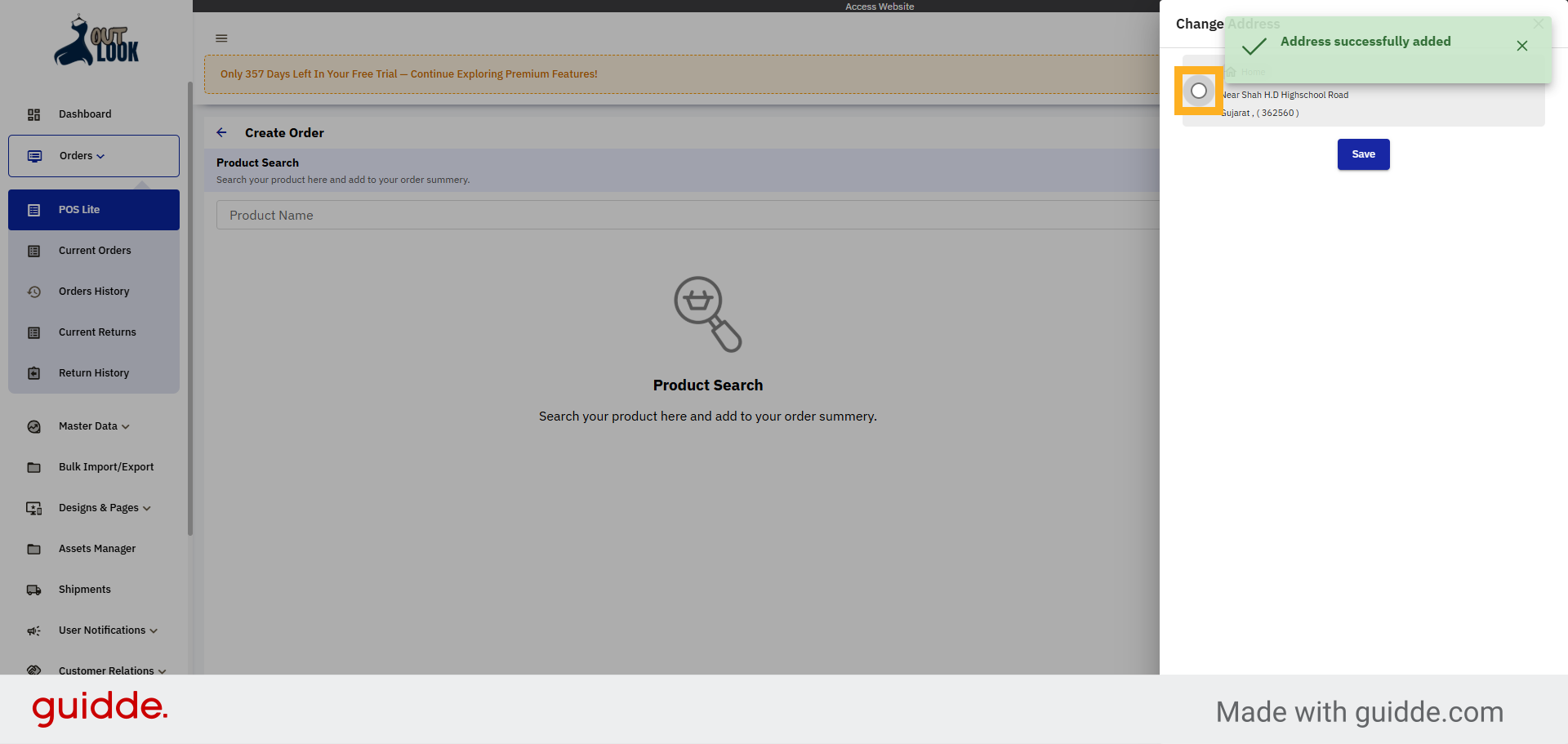 Confirm Billing Address