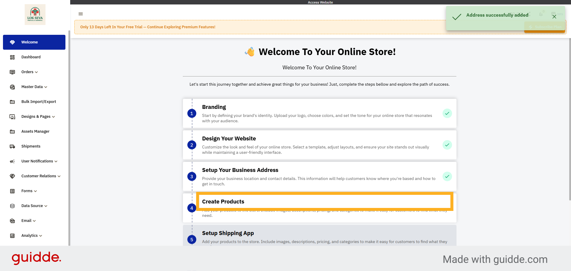 Open Product Creation