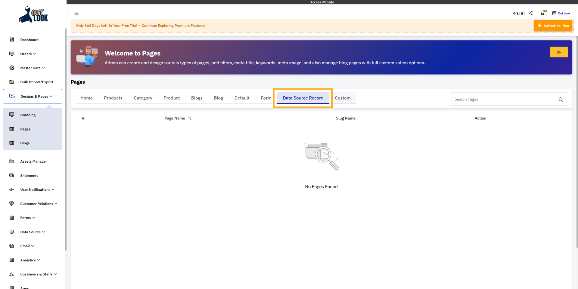 Open Data Source Record