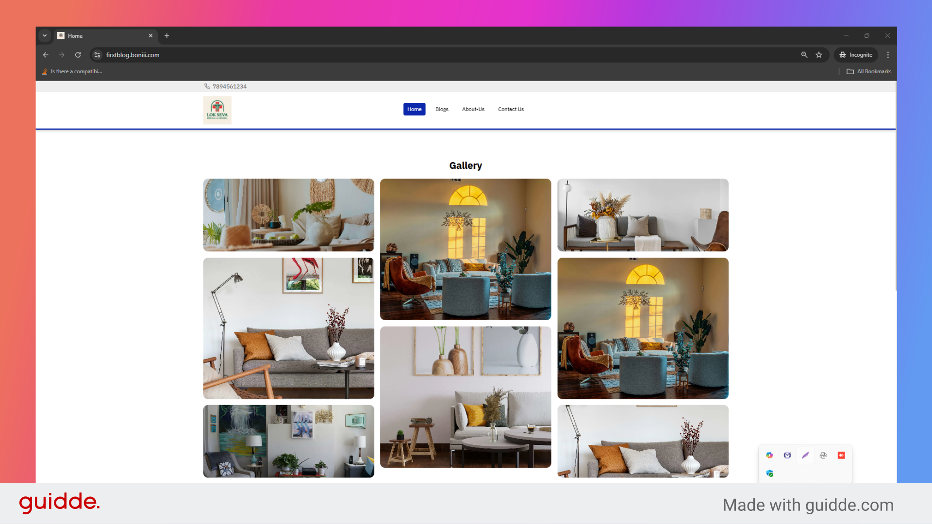 Your Website Is Live