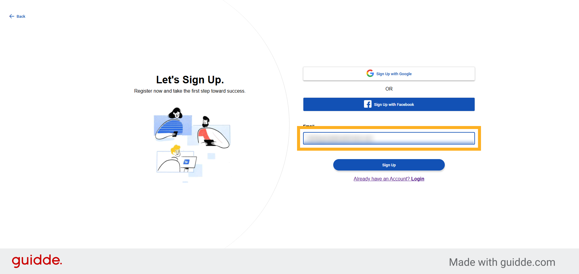 Enter Your Email Address