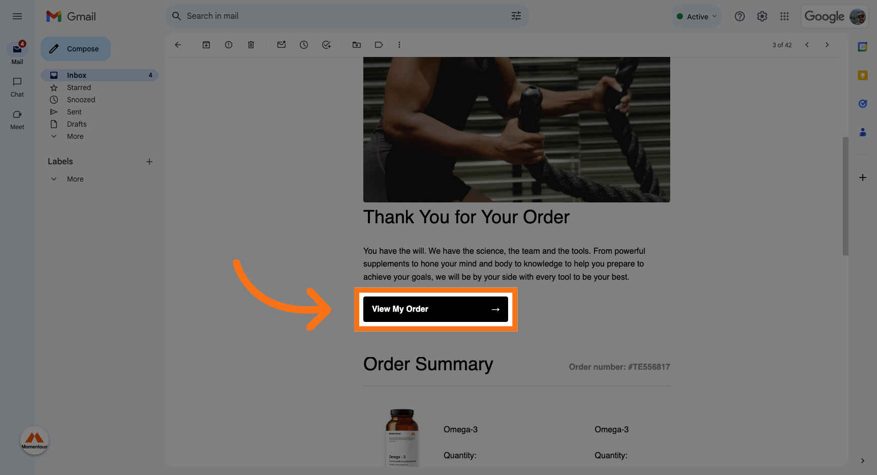 Click 'View My Order' on your order confirmation email.