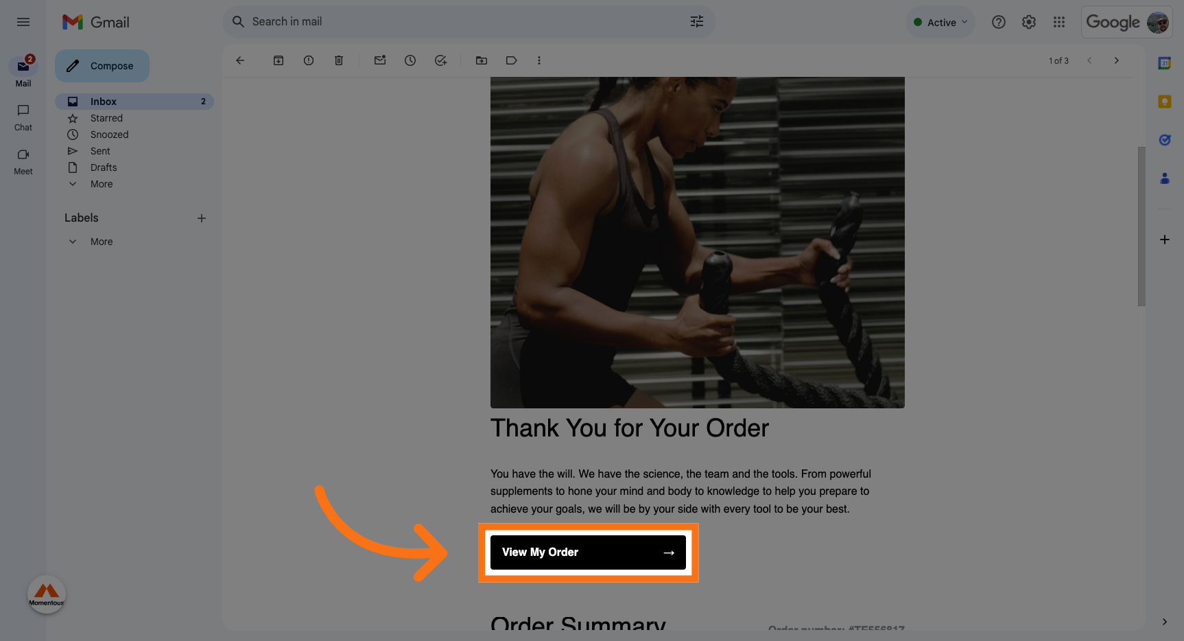 Click 'View My Order' on your order confirmation email.