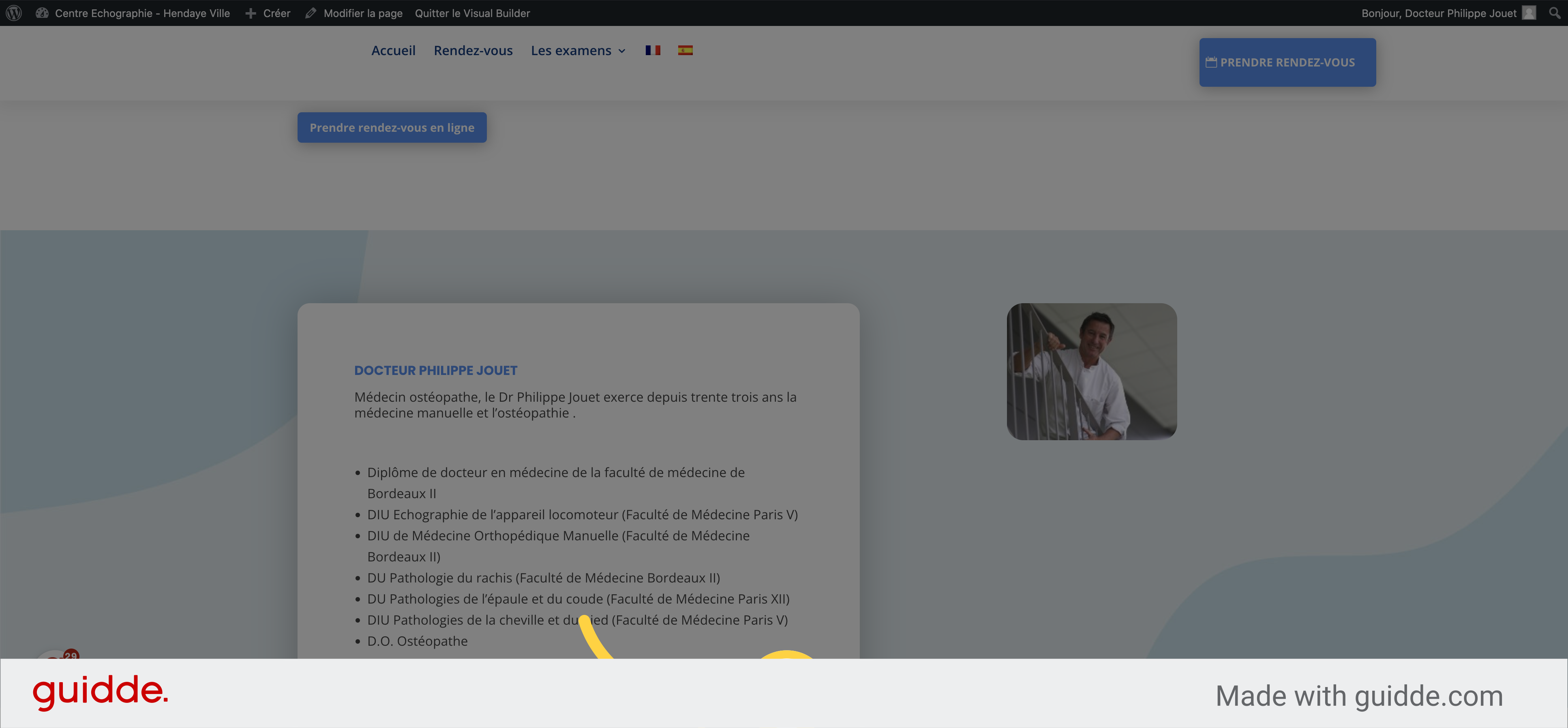 Il faut maintenant envoyer vos modifications au serveur.
Cliquez sur le bouton violet en bas