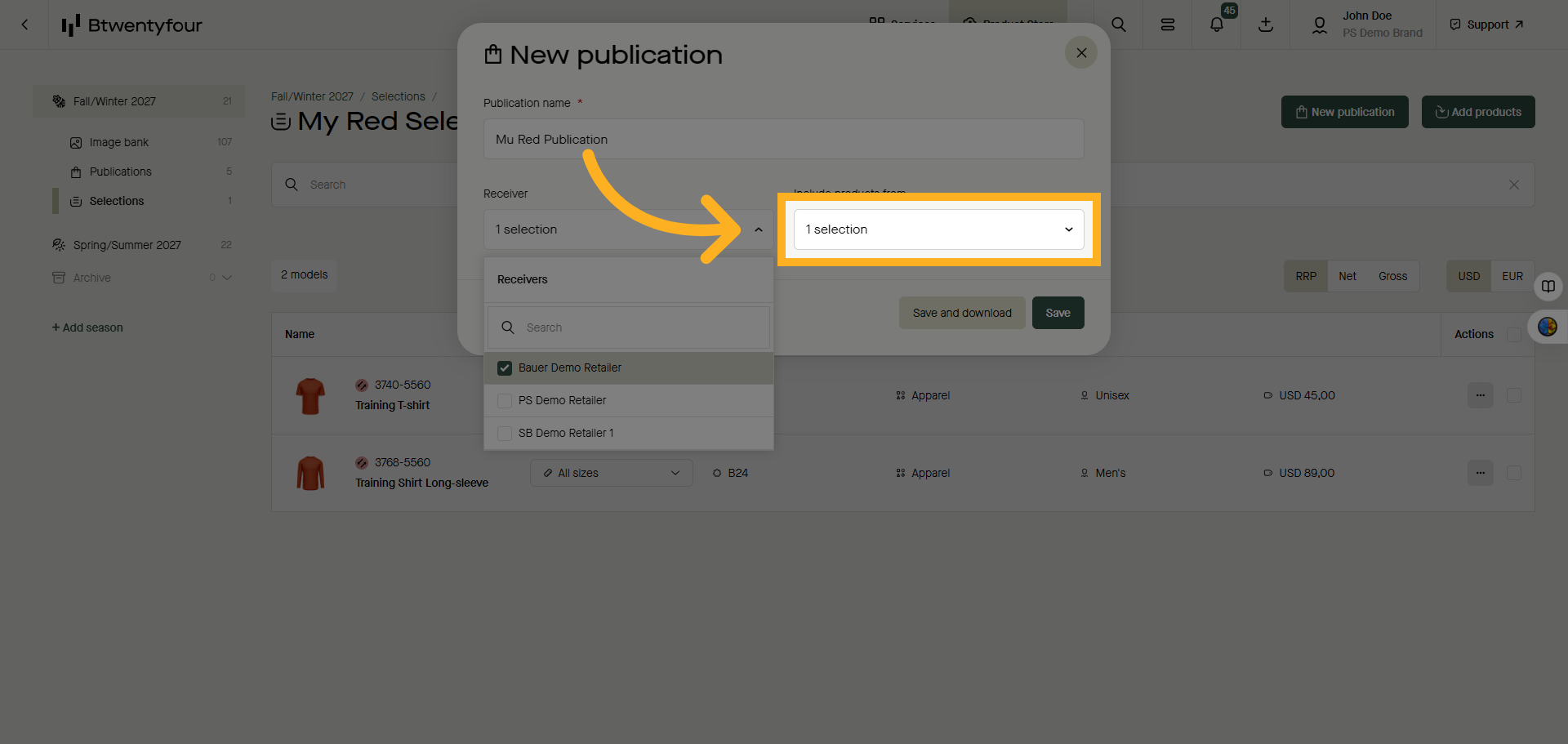 Include more products