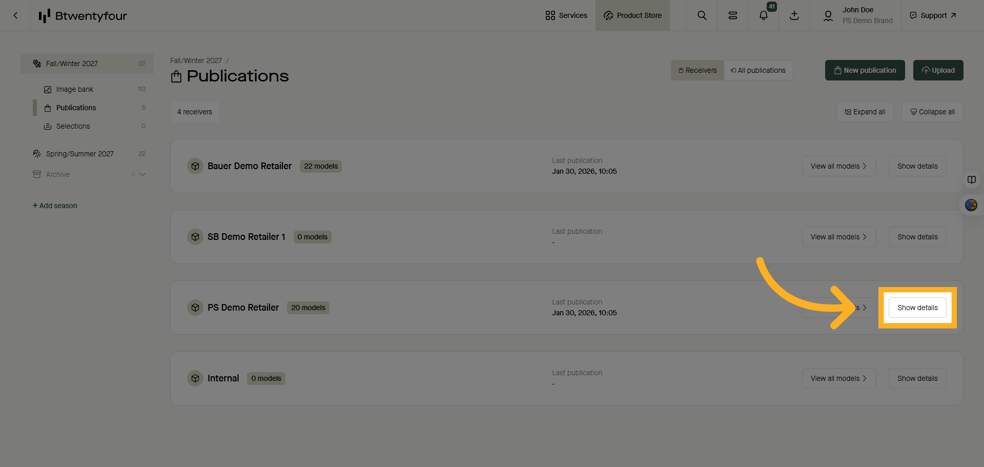 Open Publication Details