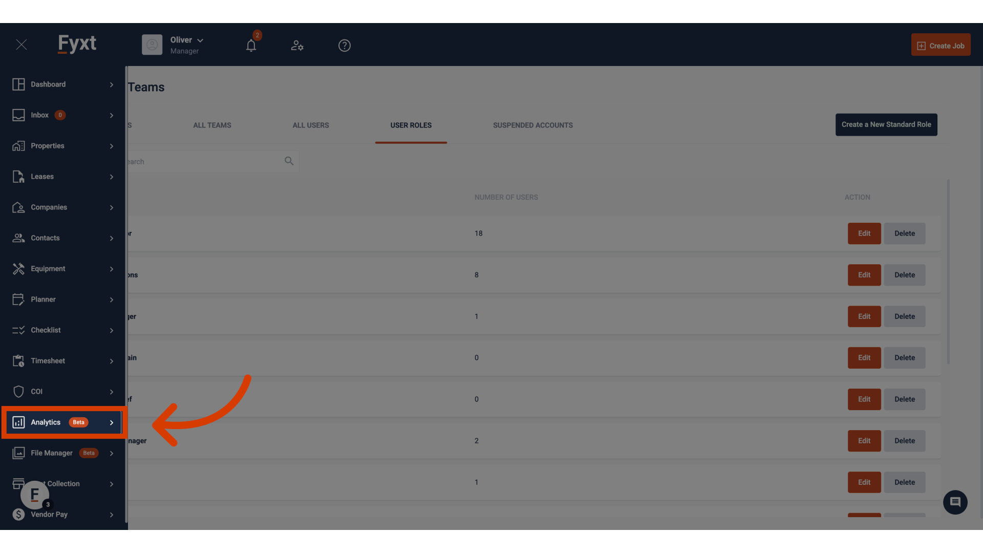 Accessing Analytics