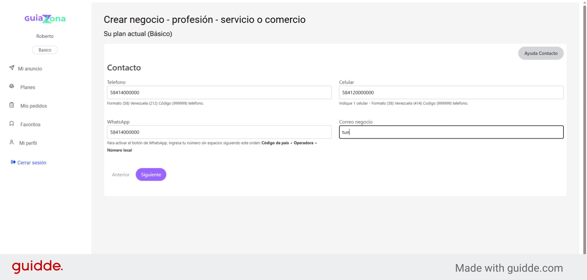 Correo email