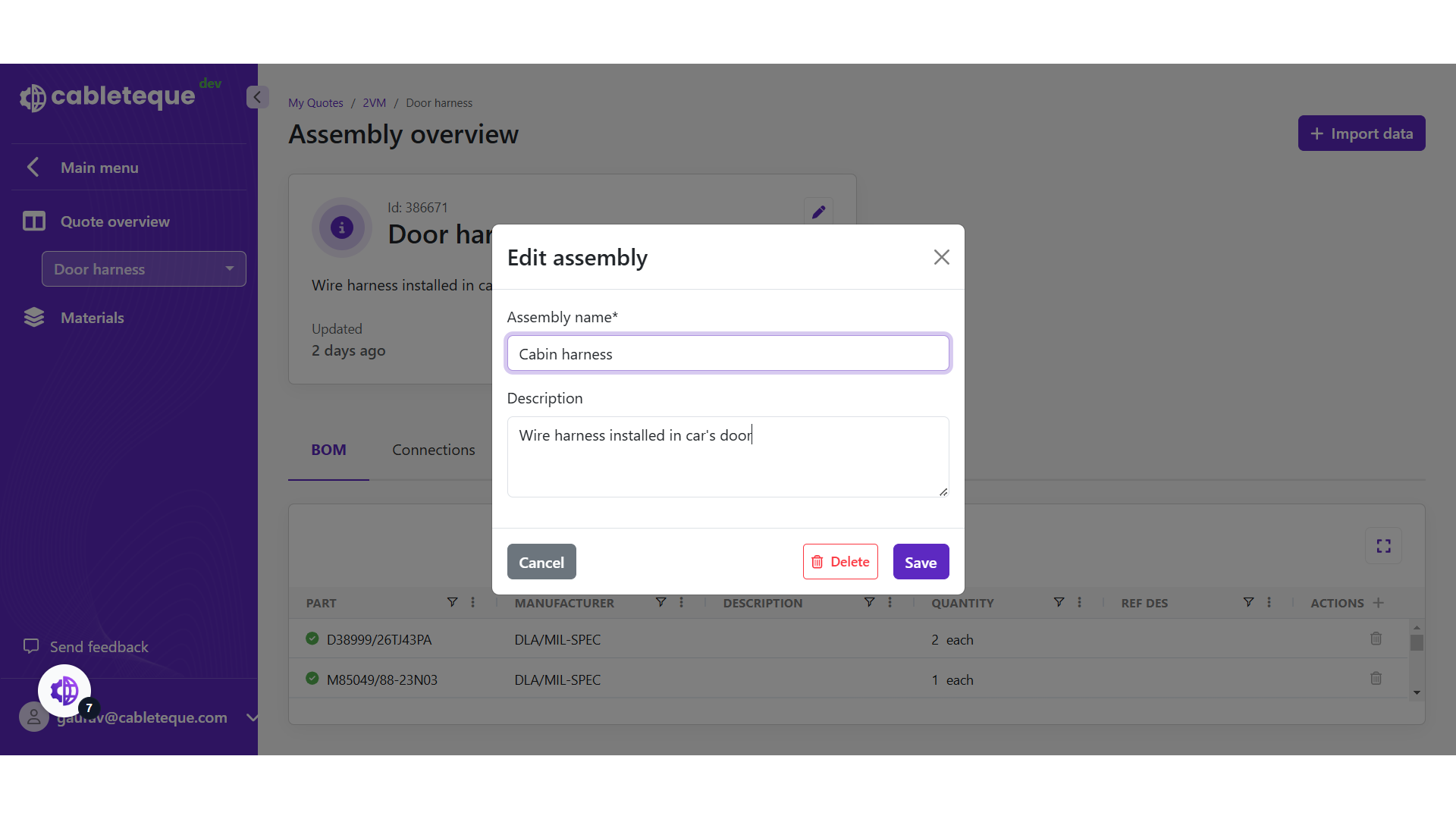 Change assembly name