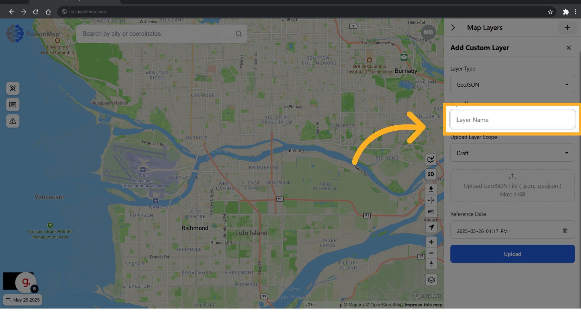 Populate Layer Details