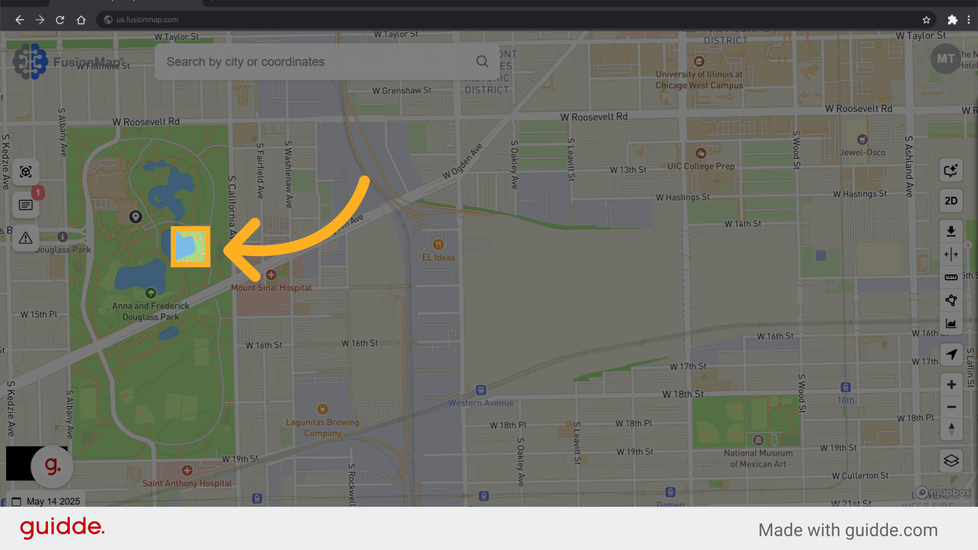 Click where you want the alert to be