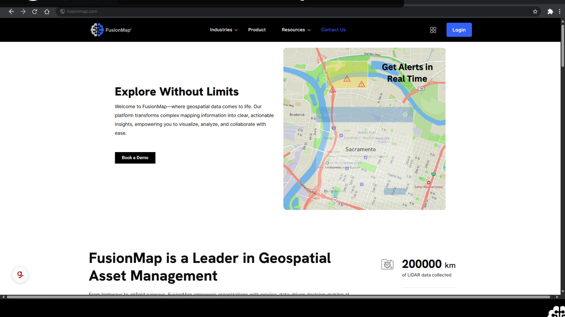 Go to fusionmap.com